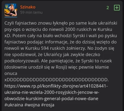 polak-p - Fanboje atomowego mocarstwa wschodniego 22.02.2024:
Kijów w 3 dni, Ukraińsk...