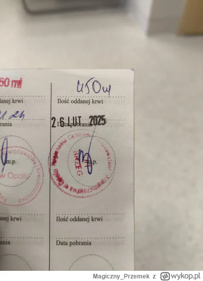 Magiczny_Przemek - 213 220 - 450 = 212 770
Data donacji - 26.02.2025
Rodzaj donacji -...