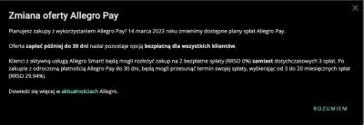 L3gion - #allegro ciągle zmiany na minus, niedługo będzie smart od 100 zł i odroczeni...