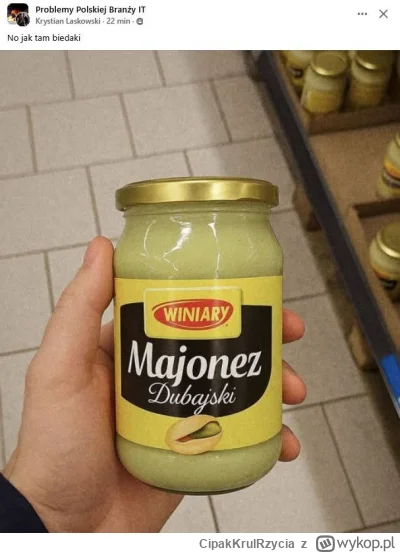 CipakKrulRzycia - #humorprogramistow #heheszki #majonez (ukradłem z Facebooka)