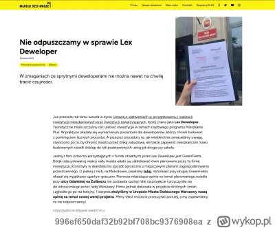 996ef650daf32b92bf708bc9376908ea - >Miasto Jest Nasze które głosowało za Lex Dewelope...