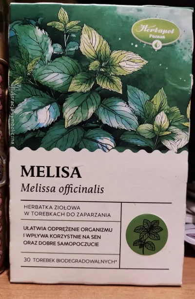 Teuvo - bardzo ładne opakowanie meliski