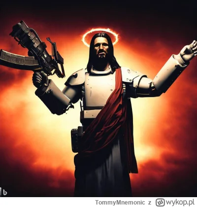 TommyMnemonic - Prompt: Jesus Christ as Gorgon Freeman