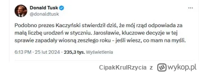 CipakKrulRzycia - #tusk #kaczynski #polityka #seks #dzieci #bekazpisu Niby skąd Kaczy...