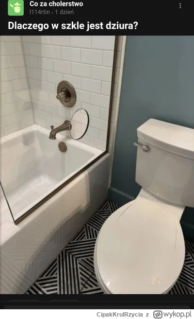 CipakKrulRzycia - #pytanie #lazienka #9gag #pdk
Znalazłem na 9Gag i też się zastanawi...