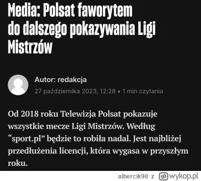 albercik90 - #polsat #mecz #ligamistrzow