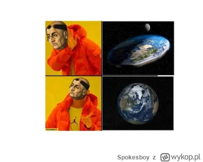 Spokesboy - #lepszykomentator nie widziałem że on wierzy w płaską ziemie https://www....