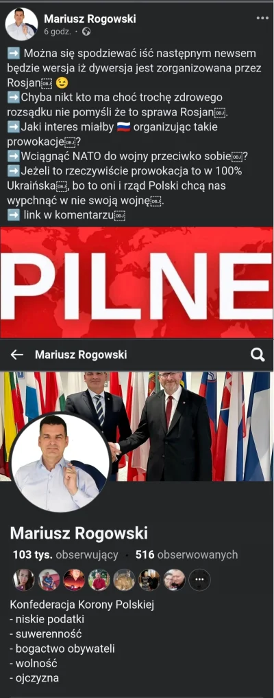 DzonySiara - No kto by się spodziewał z jakich kont idzie taki przekaz... Naprawdę ni...