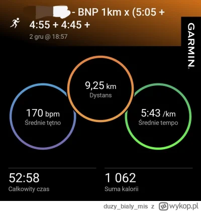duzybialymis - 2 147,02 - 9,25 = 2 137,77

W planie były 4 odcinki, niestety po 3 org...