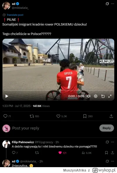 MuszynAfrika - Zaczeło sie

#ishowspeed #imigranci #imigrant