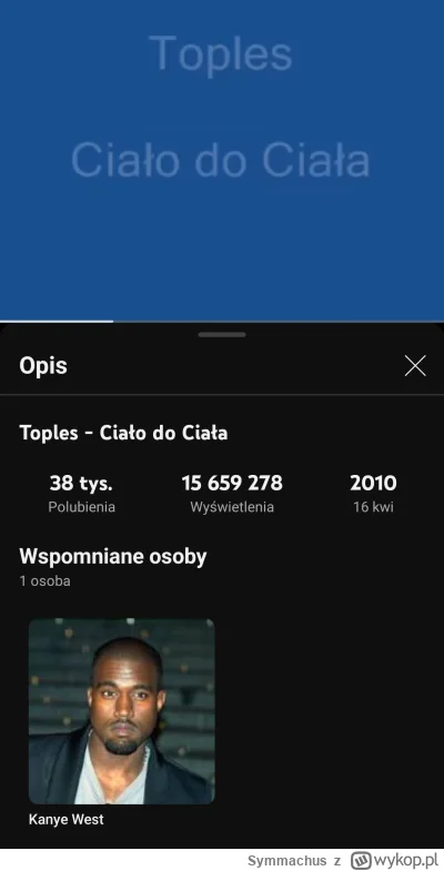 Symmachus - Czasem sobie słucham guilty pleasure playlist i mnie to rozwaliło xS