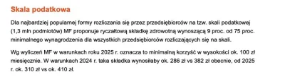 MichauDelendaEst - Zmiany w składce zdrowotnej - przynajmniej dla skali bo tyle mnie ...