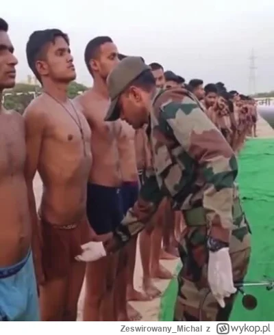 Zeswirowany_Michal - U nas porządniej na komisji wojskowej jest, a nie macanie przez ...