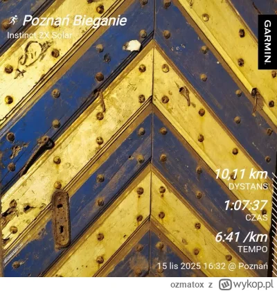 ozmatox - 5 364,22 - 10,10 = 5 354,12

Nie tak łatwo jest biegać wolno, tym razem w t...