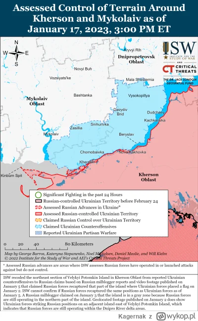 Kagernak - Południowa Ukraina

Siły rosyjskie w obwodzie chersońskim nadal borykają s...