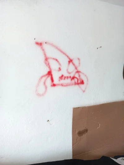 Aeterna - Pierwszy raz w życiu robiłem graffiti i w ogóle pierwszy raz coś rysowałem ...