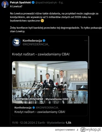 amperrowwer - Chyba coś jest na rzeczy, jeśli nawet lewaki dostrzegają pewne fakty.