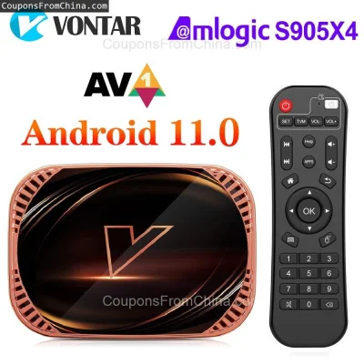 n____S - ❗ VONTAR X4 S905X4 Android 11 TV Box 4/64GB
〽️ Cena: 37.16 USD (dotąd najniż...