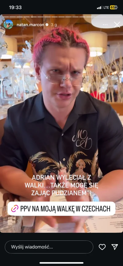 ysyststs-ududusus - #famemma O kolejnemu hajs z kasyn się kończy więc błaga o walkę n...