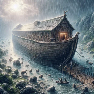 czlowiekzlisciemnaglowie - Nazywali Noe "foliarzem" i wtedy nagle zaczęło padać....

...