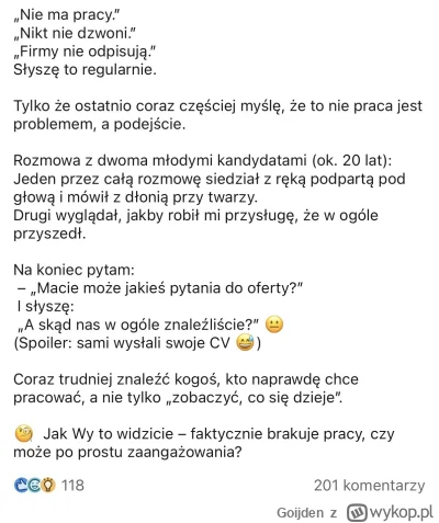 Goijden - #linkedin Te HR’ówy to już naprawdę mocny kontent do przetrawienia. WNIKLIW...