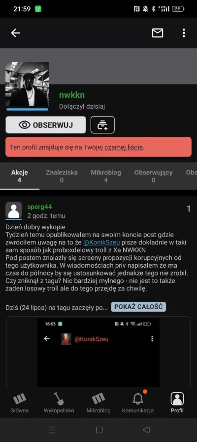 sperg44 - Największa twitterowa pała życiowa broniąca PDFów tu dołączyła 
Na czarną d...