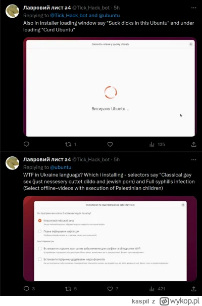 kaspil - Ktoś przemycił do oficjalnej instalki Ubuntu swoje "ulepszone" pliki tłumacz...