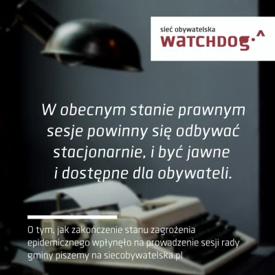 WatchdogPolska - Docierają do nas sygnały, że nie do wszystkich gmin dotarło jeszcze,...