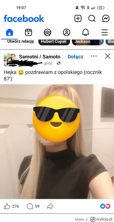 styxu - Hejka, ja ze Śląska. Odległość to tylko km :). Napisałem Pani priv
#stulejaco...