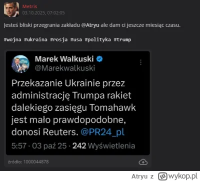 Atryu - #ukraina Dodam ze zakladalismy sie o przelew na sily zbroine ukrainy - mam na...