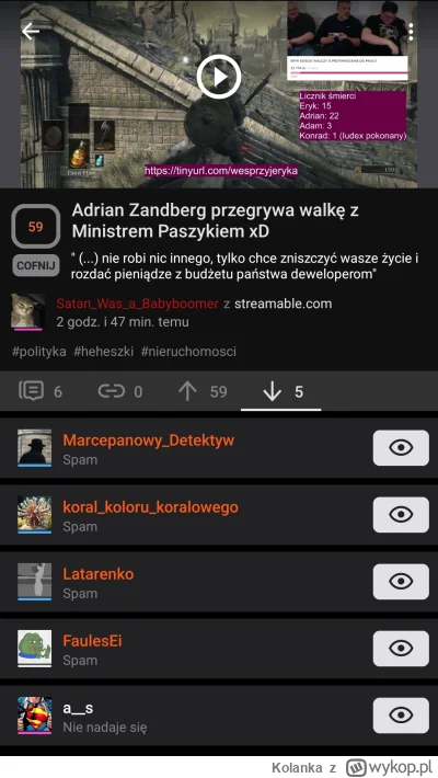 Kolanka - Hej mireczki, nie uwierzycie kto zakopuje słowa prawdy o tych złodziejach z...