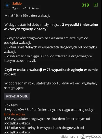 glider_pro - Kolejne już wakacje obserwuję poczynania mireczka @Salido, który publiku...