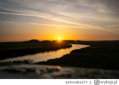 xefreniks231 - #fotografia wschód słońca nad Doliną Noteci