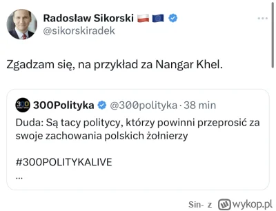 Sin- - Sikorski celnie.
W skrócie dla tych co nie znają historii Nangar Khel to tych ...