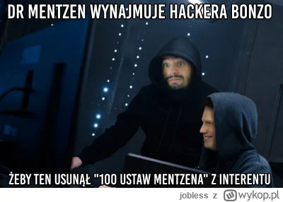 jobless - PełO ma tylko dwa argumenty z dupy wyjęte! Wyrwaną z kontekstu Piątkę Mentz...