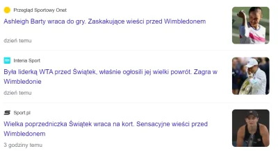 Madziol127 - Kiedy Ash Barty ogłosiła, że zagra w turnieju legend na Wimbledonie, pew...