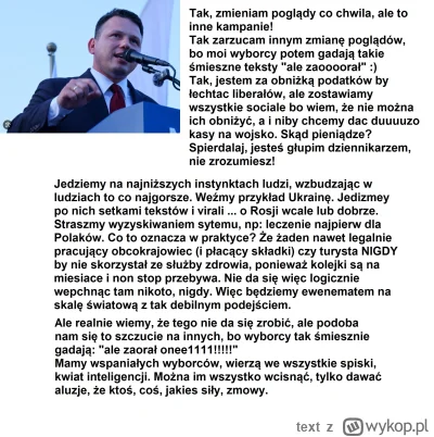 text - Tak, sa tam literówki, ale w sumie mam was w dupie koserwy za 5 groszy, zreszt...