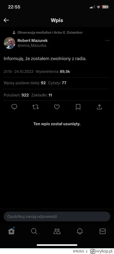 IPKISS - szkoda, że to był tylko żart #mazurek #rmf #sejm #wiemyzetowypisowcy