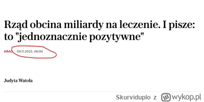 Skurviduplo - >9% nowego podatku na NFZ (nowy ład) nie pomogło?

@snup-siup: tu się z...