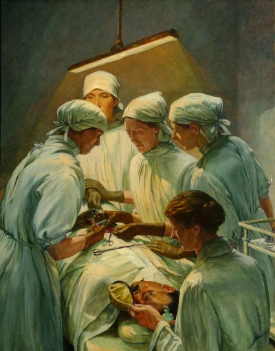 Bobito - #obrazy #sztuka #malarstwo #art

Francis Dodd - Operacja w szpitalu wojskowy...