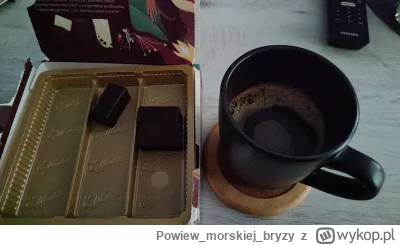 P.....y - #przegryw pije kawę, i jem ptasie mleczko w gorzkiej czekoladzie