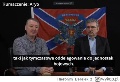 HieronimBerelek - @TheRainman: Aryo przetłumaczył film Girkina jak rosjanie ukrywają ...