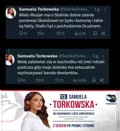 Jariii - @Piotrek7231: Ja się dziwię, że konfa nie czci jeszcze Stalina. Technicznie ...