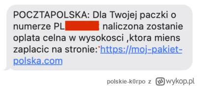 polskie-k0rpo - Dostałem taką wiadomość, w dniu w którym nadałem priorytet na poczcie...