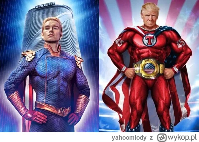 yahoomlody - drodzy scenarzyści the boys - TAK K---A WIEMY, ŻE HOMELANDER TO TRUMP, N...