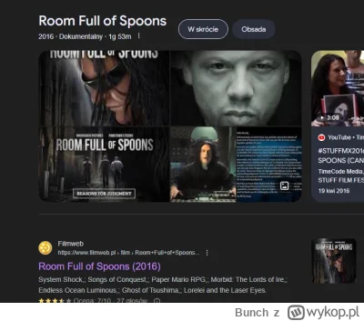 Bunch - Gdzie ja obejrzę ROOM FULL OF SPOONS?
#pytanie #kino #filmy