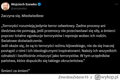 ZinedineZidane10 - #ukraina #rosja
Wszystko już wiadomo. Pytanie tylko co te zwierza ...
