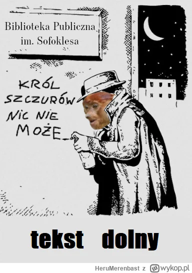 HeruMerenbast - #konkursnanajbardziejgownianymemznosaczem #sztukadlasprawiedliwych