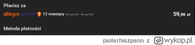 pioterhiszpann - Dlaczego chcąc przedłużyć allegro smart okres jest liczony nie od dn...