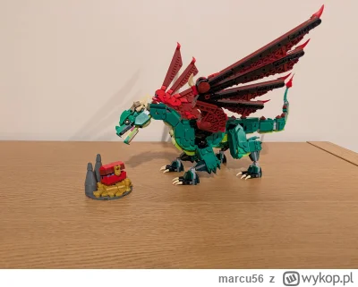 marcu56 - Kolejny zestaw leci na półkę, smok z creatora, imo jedno z lepszych wydań c...